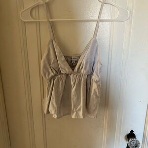 La Hearts Cream Camisole Top